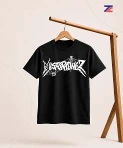 Streetwear T-Shirt, Gothic Logo T-Shirt, Black Graphic Tee, Premium Cotton T-Shirt, Minimal Streetwear