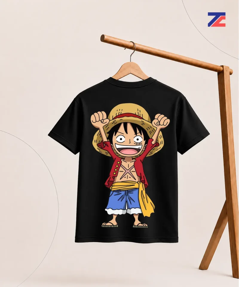 premium One Piece Luffy graphic T-shirt